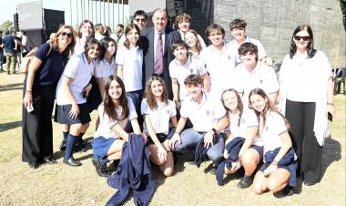 Poletti: “Festejamos la educación, la participación ciudadana y también el compromiso”