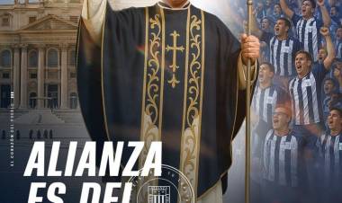 Alianza Lima le envía un emotivo mensaje al nuevo Papa León XIV: “Uno en la fe, otro en el fútbol”