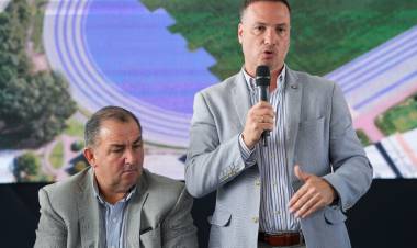 Juegos Suramericanos 2026: Poletti participó de la licitación para renovar el CARD