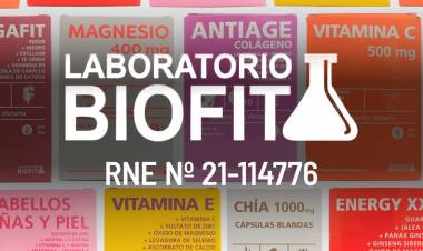 La ASSAL emitió un alerta alimentaria para todos los suplementos dietarios elaborados por el Grupo Bio Fit