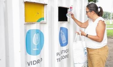 Santa Fe Recicla: se juntaron 1.820 kilos de residuos secos en solo una jornada