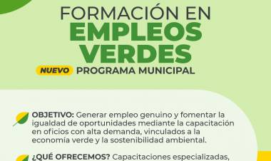 Formación en Empleos Verdes