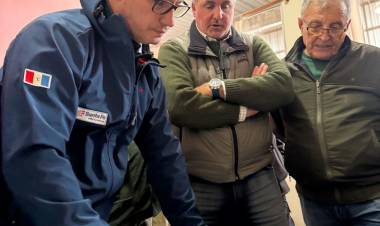 Enrico: “El trabajo previo que el Gobierno Provincial y la Municipalidad de Vera realizaron permitió que el agua escurra mucho más rápido en la ciudad”