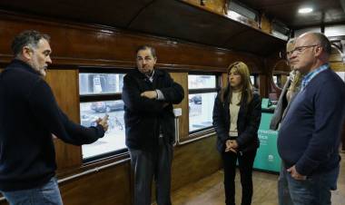 Otro espacio recuperado: se puso en valor el emblemático vagón del Paseo del Restaurador