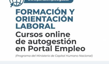 Capacitaciones disponibles a través del Programa Nacional Portal Empleo