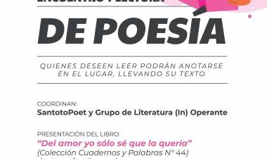 Segundo Encuentro y Lectura de Poesía en Santo Tomé