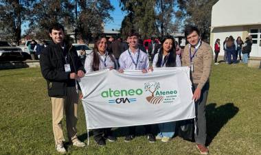 Jóvenes del Ateneo de la Sociedad Rural de Rafaela participaron del 8° Congreso de Ateneos de CARBAP