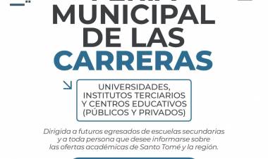 Se viene la Feria Municipal de Carreras