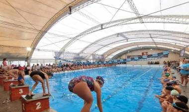 Agenda deportiva: llega el primer encuentro del año de Formación Deportiva de natación con 150 chicas y chicos