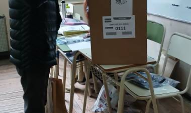 Saúl Perman emitió su voto