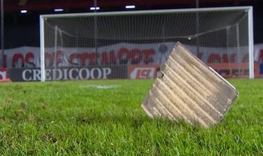 Colón - Mitre, suspendido por serios incidentes en el Brigadier