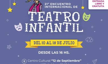 Santo Tomé celebra el 21° Encuentro Internacional de Teatro Infantil