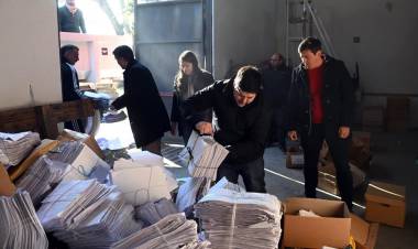 Despapelización: la Municipalidad descartó 20 toneladas de papel de la administración local