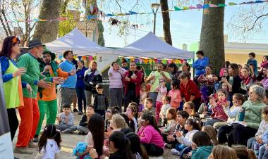 Continúan las “Siestas Divertidas” en la  plaza General Belgrano