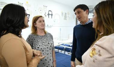 La sala de internación del Samco de Santo Tomé reabrió con habitaciones renovadas*