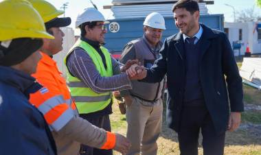 Pullaro puso en marcha la construcción de la primera Estación Policial en la ciudad de Santa Fe