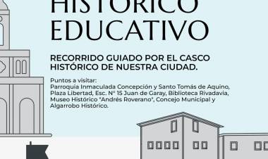 La Municipalidad invita a participar de la segunda etapa del Circuito Histórico Educativo