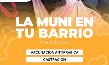 "La Muni en tu barrio" el programa de Sauce Viejo llega nuevamente a barrio Los Conquistadores