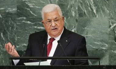 Palestina quiere un Estado desmilitarizado, afirmó Abbas