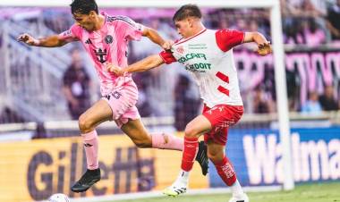 Con Messi lesionado, Inter Miami le ganó al Necaxa y puso un pie en la próxima fase de la Leagues Cup