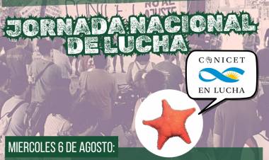 Jornadas de lucha y paro por 48 hs del Conicet