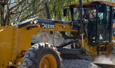 Continúa en marcha el Plan Intensivo de Mejorado Pétreo en los Barrios Villa Lujan, Zaspe y San Martín.
