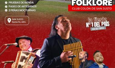 47 edición del Certamen Nacional de Doma y Folklore del club Colón de San Justo