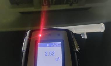 Provincia labró casi 200 actas por alcoholemia positiva a conductores profesionales durante el primer semestre de 2025