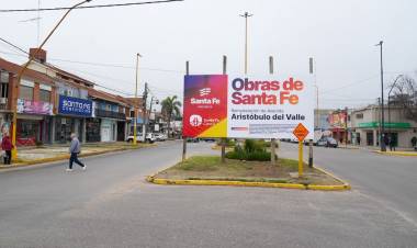 Acuerdo Capital: la pavimentación de calle Larrea y avenida Peñaloza entra en la etapa final