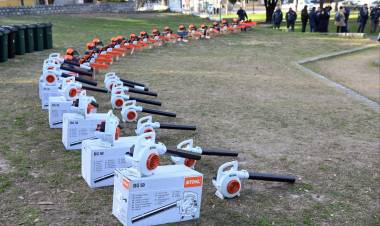 La Municipalidad sumó nuevas herramientas para reforzar las tareas de poda