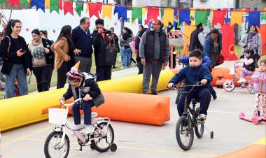 Jardines Municipales celebraron el Mes de las Infancias en barrio Chalet