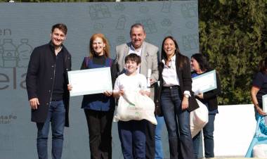 EcoEscuelas: alumnos santafesinos recolectaron más de 17 mil kilos de envases PET