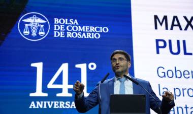 Pullaro pidió "no volver al populismo" y que al equilibrio fiscal le sigan "políticas de desarrollo productivo"