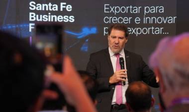 Zuchovicki en el Santa Fe Business Forum: “Esta Provincia demuestra cómo la participación público-privada potencia la obra pública”