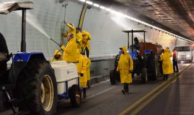 Programan tareas de mantenimiento y limpieza en el Túnel Subfluvial