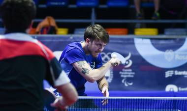 Tomás Joffre: el rosarino que hizo historia en los Jadar con medallas y pasión por el tenis de mesa