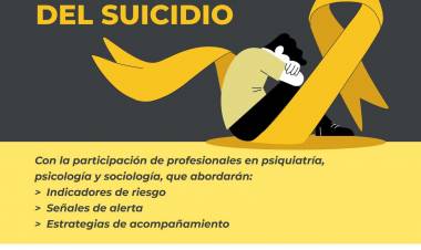 La Municipalidad invita a participar del Conversatorio sobre Concientización y Prevención del Suicidio