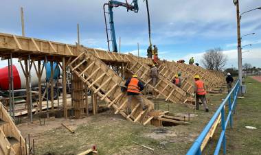 Juegos Suramericanos 2026 en Santa Fe: la nueva pista del CARD comienza a mostrar sus tribunas