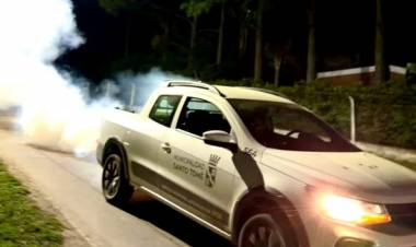 Continúa el Programa Municipal de Fumigación