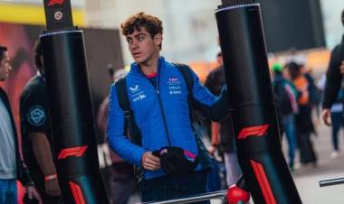Colapinto terminó 16º en la práctica libre 2 del GP de Las Vegas