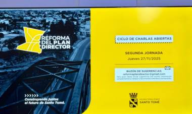Nueva jornada del Ciclo de Charlas Abiertas en el proceso de Reforma del Plan Director de Santo Tomé