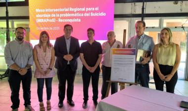 Santa Fe impulsa mesas intersectoriales en todo el territorio para fortalecer el abordaje comunitario del suicidio