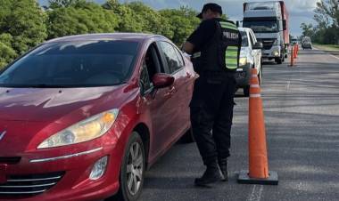 Seguridad Vial: Provincia fiscalizó más de 8 mil vehículos en rutas santafesinas durante el fin de semana largo