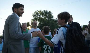 Una obra clave para la seguridad vial: Pullaro inauguró la rotonda en el cruce de las rutas provinciales Nº 70 y 68-S en Humboldt
