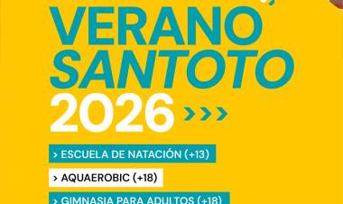La Municipalidad presenta “Verano Santoto 2026” con múltiples propuestas deportivas y recreativas