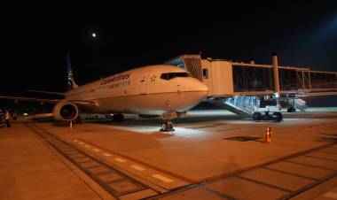 Aeropuerto Internacional Rosario: el primer vuelo internacional partió con el 96 ? ocupación rumbo a Panamá