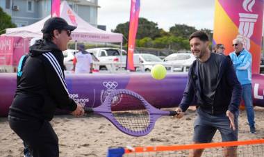 Pullaro en el lanzamiento de los Suramericanos en la Costa: “Santa Fe está viviendo una etapa distinta y los Juegos son parte de ese cambio”