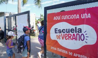 *Objetivo Dengue: Provincia realiza actividades de prevención en las Escuelas de Verano*