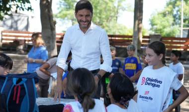 Objetivo Dengue: Pullaro destacó la inversión provincial y las acciones preventivas en el territorio santafesino