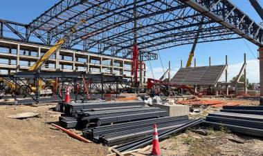 Juegos Suramericanos: el nuevo Microestadio del CARD que construye la Provincia ya transforma el paisaje del sur de la capital